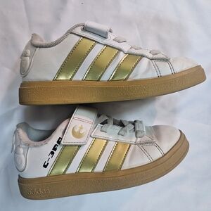 adidas Unisex-Kids adidas x Star Wars Droids Grand Court 2.0 Elastic Lace- 12K